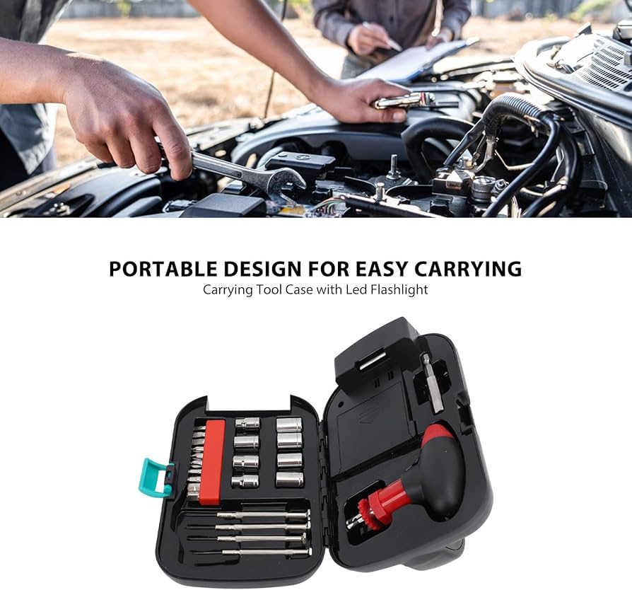 مجموعه 14عددی ابزار مدل Flashlight Toolbox
